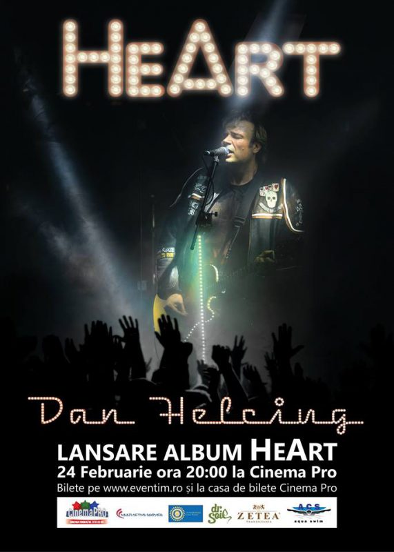 Lansare album solo HeArt semnat de Dan Helciug