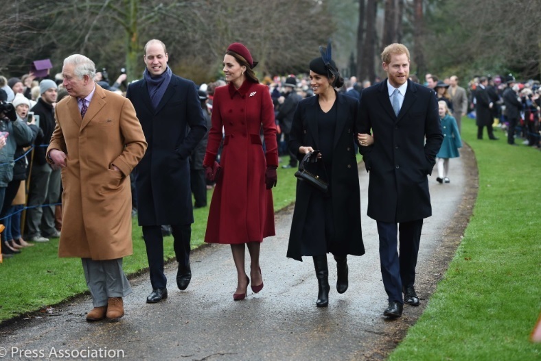 Meghan Markle şi Kate Middleton, împreună la slujba de Crăciun