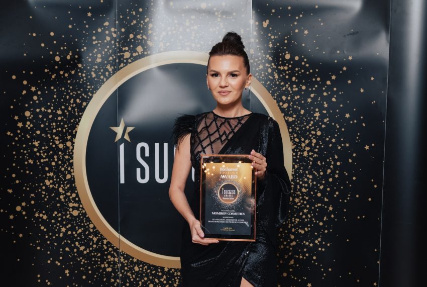 Brandul Momirov Cosmetics a fost premiat în cadrul galei ,,I Success Awards” – Romanian Edition